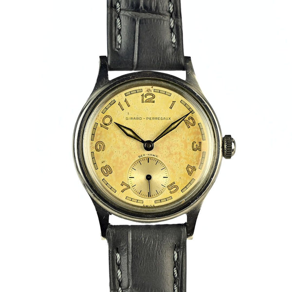 Girard Perregaux Sea Hawk Tropical Dial c.1940s Vintage