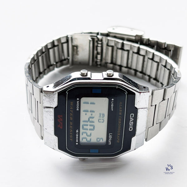 Casio quartz alarm chronograph 100m best sale