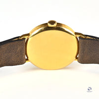 Longines - 18ct Gold Vintage Bauhause Style Sub Seconds c.1941 Watch Specialist