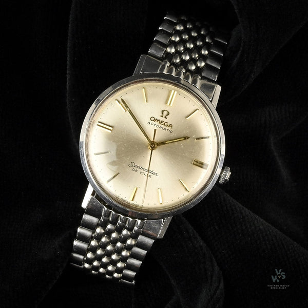 Vintage omega seamaster deville stainless steel new arrivals