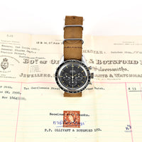 Omega - Speedmaster Model Ref: 2998 - 6 c.1962 Original Box & Papers Provenance Vintage Watch Specialist