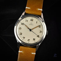 Omega Sweep Seconds - Manual Wind Military Style 2608 - 2 c.1951 Vintage Watch Specialist