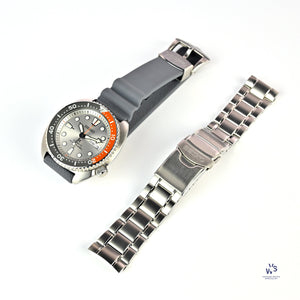 Seiko - Prospex - Limited Edition 2018 - Dawn Grey Turtle - Model Ref: SRPD01K1 - Vintage Watch Specialist