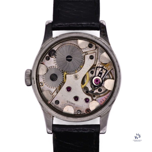 Tissot Antimagnetique Bull's Eye 1940s Vintage Watch CAL.27