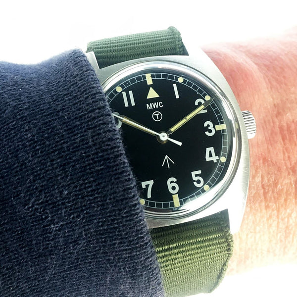 MWC - 6BB Military Style Watch - Produced 1991 - Excellent Condition * –  Vintage Watch Specialist