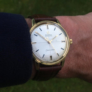 Omega Seamaster - Model Ref: 165.002 - Gold Plated - Silver Cross Hair Dial - c.1968 - ***NOW SOLD***