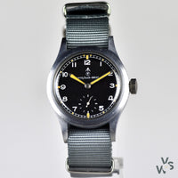 c.1944 Record WWW ’Dirty Dozen’ - NATO Dial WWII British Army-Issued Military watch - Vintage Watch Specialist