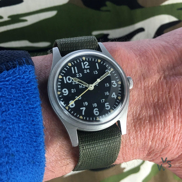 Hamilton An American Military Issued Watch Case Marked MIL W 46374 Vintage Watch Specialist