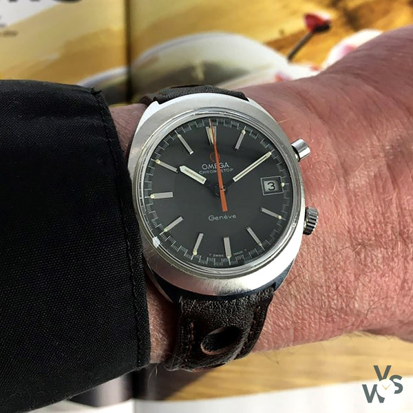 Omega Chronostop Geneve with Date Ref 146.009 146.010 c