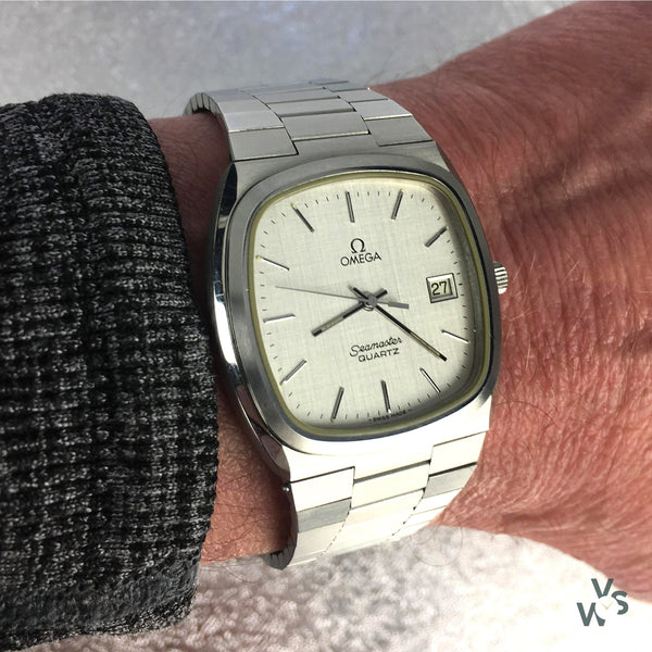 Omega Seamaster Quartz Reference ST 396.0890 Stunning New
