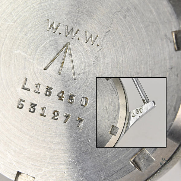 Record W.W.W. Dirty Dozen World War II Issued Military Watch Rare Vintage Watch Specialist