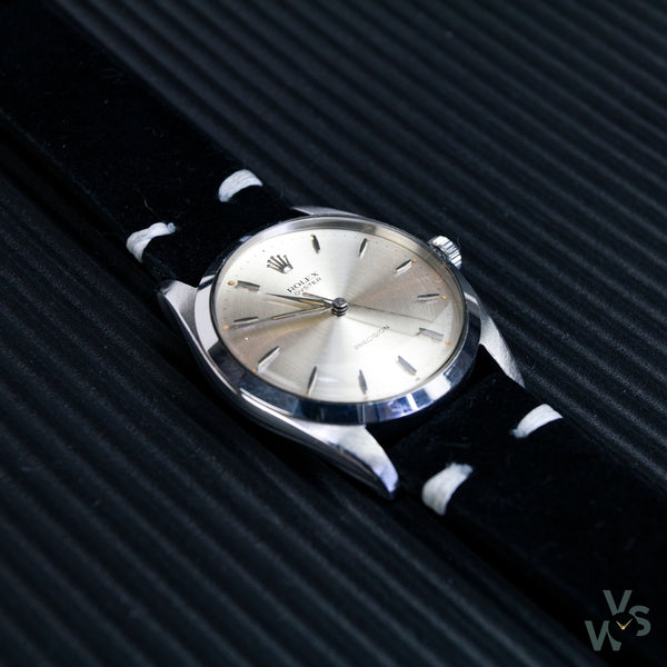 Rolex Oyster Precision 6424 Rare Jumbo 36mm c.1959 Radial Brushe Vintage Watch Specialist