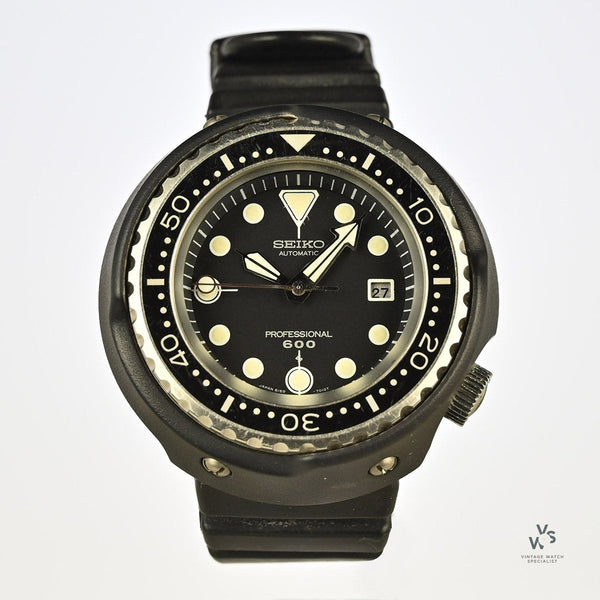 Seiko A Vintage Grandfather Tuna Professional 600 Diver Titanium