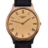 Longines - Reference 3900-847 - Time Only - Roman Numeral - 9ct Gold - Dress Watch - c.1969