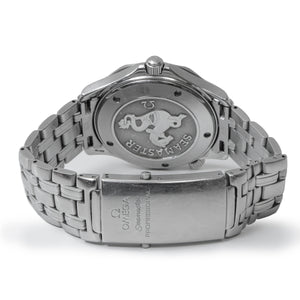 Omega Seamaster Professional - Model 196.1504 - Quartz with Blue Wave Dial in 41mm Steel Case - c.2010