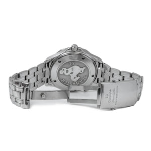 Omega Seamaster Professional - Model 196.1504 - Quartz with Blue Wave Dial in 41mm Steel Case - c.2010