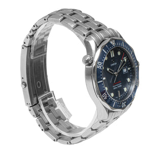 Omega Seamaster Professional - Model 196.1504 - Quartz with Blue Wave Dial in 41mm Steel Case - c.2010