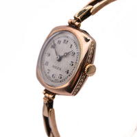 Rolex - 9ct Gold - Ladies - Square Case - Cocktail Watch - c.1934