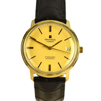 Universal Geneve - Polerouter Automatic - 10k Gold Filled Dress Watch with Date - c.1962