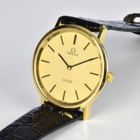 Omega DeVille 18k Gold Dress Watch - Model 111-107 - c.1973