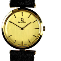 Omega De Ville - An 18k Gold Dress Watch with T-Bar Lugs - Calibre 620 - c1968