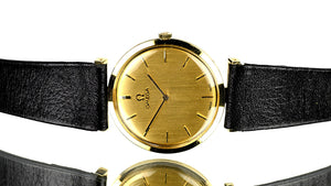 Omega De Ville - An 18k Gold Dress Watch with T-Bar Lugs - Calibre 620 - c1968