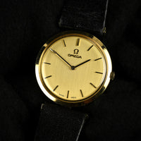 Omega De Ville - An 18k Gold Dress Watch with T-Bar Lugs - Calibre 620 - c1968