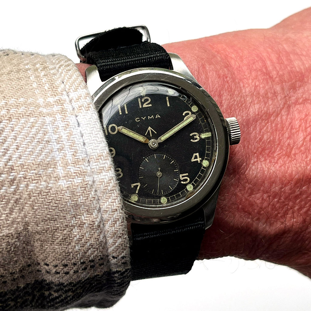 Cyma Dirty Dozen WW2 - British Military Issued Watch - c.1944