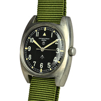 Hamilton Geneve 6bb RAF Issued Watch - C.1974 - With Original Tritium Dial