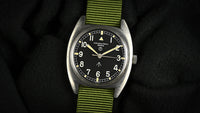 Hamilton Geneve 6bb RAF Issued Watch - C.1974 - With Original Tritium Dial