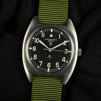 Hamilton Geneve 6bb RAF Issued Watch - C.1974 - With Original Tritium Dial