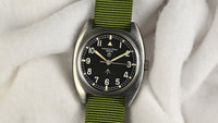 Hamilton Geneve 6bb RAF Issued Watch - C.1974 - With Original Tritium Dial