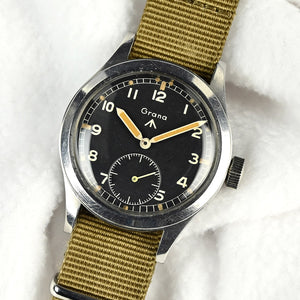 A Very Rare and Collectable Grana Dirty Dozen - World War II Issued Soldiers Watch - c.1944