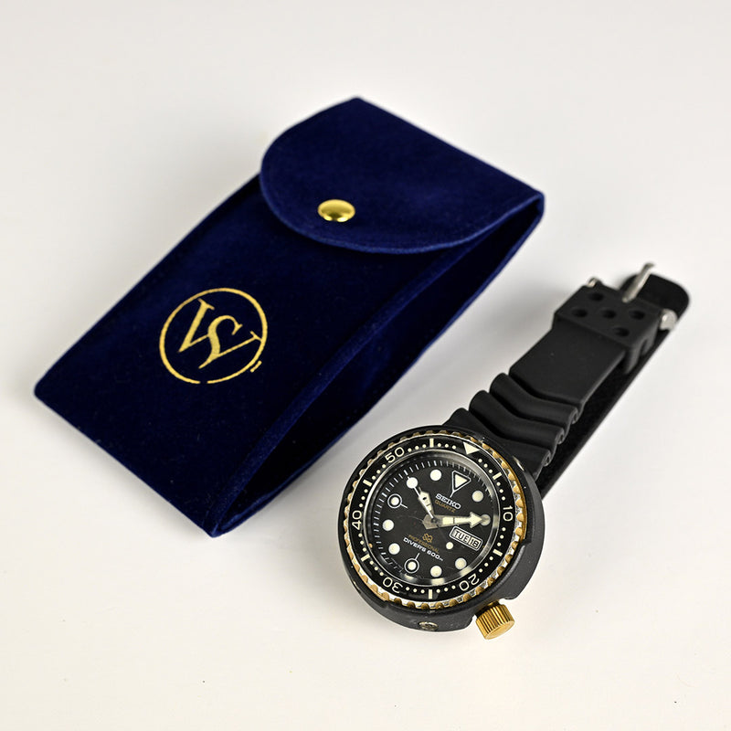Seiko Quartz - Professional Grandfather Golden Tuna Model Ref: 7549-7009 - 600m Divers Watch - Gold over Titanium Case