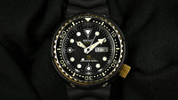 Seiko Quartz - Professional Grandfather Golden Tuna Model Ref: 7549-7009 - 600m Divers Watch - Gold over Titanium Case
