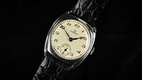 Omega Vintage Cushion Cased Watch - Model Ref: 48223 - Breguet Dial - Blued Steel Hands - c.1934