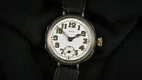 Avia - Military WW1 Silver Trench Watch - Issued to 39th Garhwal Rifles - British Indian Army