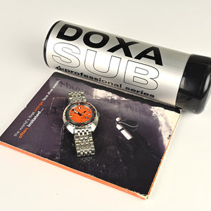 Doxa Sub 1200T Dive Watch - Reference 872.10.351.10 - Box and Papers - 2014