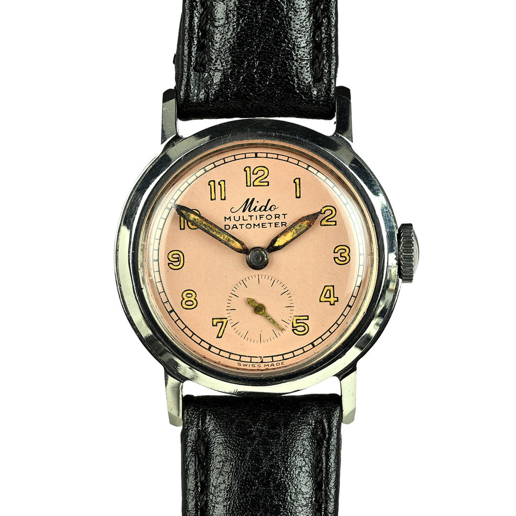 Mido Multifort Datometer Automatic Bumper - c.1940s