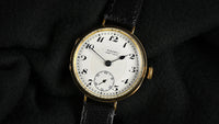 J Cresswell Wakefield Geneva Watch Co - Rolled Gold - c.1920