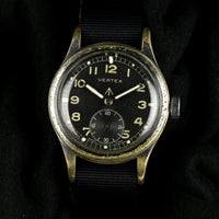 Vertex Dirty Dozen WW2 Military Issued Soldiers Watch - Matching Case and Lug Numbers - c.1944