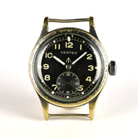 Vertex Dirty Dozen WW2 Military Issued Soldiers Watch - Matching Case and Lug Numbers - c.1944
