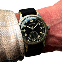 Vertex Dirty Dozen WW2 Military Issued Soldiers Watch - Matching Case and Lug Numbers - c.1944
