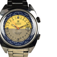 Tissot Automatic Navigator Seastar T.12 - Two Tone  World Time Dial - c.1970