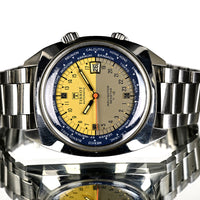 Tissot Automatic Navigator Seastar T.12 - Two Tone  World Time Dial - c.1970