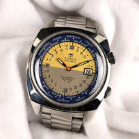 Tissot Automatic Navigator Seastar T.12 - Two Tone  World Time Dial - c.1970
