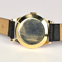 Vintage Smiths De Luxe Watch - 9k Gold - Gilt Dial Furniture - c.1950s