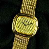 Roy King Silver Gilt Watch - Guilloché-Style Dial - c.1976