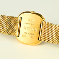 Roy King Silver Gilt Watch - Guilloché-Style Dial - c.1976