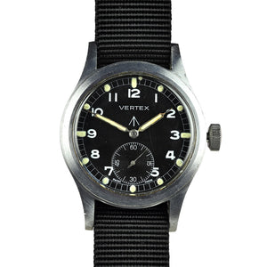 Vertex WWW Dirty Dozen - Original Condition - Matching Case and Lug Numbers - c.1944